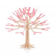 Arbre de saisons en bois Lovi Season Tree Rose / Pink