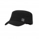 Buff Military Cap - Solid Black