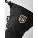 Moufles en cuir chauds et imperméables Hestra Army Leather Gore-Tex Mitt-Noir