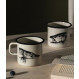 Tasse en émail Muurla Enamel Mug 3,7dl Brochet / Truite - Pike & Trout