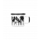 Tasse en émail Muurla Enamel Mug 3,7dl Forêt / Forest