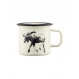Tasse en émail Muurla Enamel Mug 3,7dl Elan / Elk