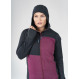 Devold Nibba Pro Merino Jkt Hood Woman - Ink/Beetroot