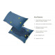 Oreiller Nemo Fillo Elite Wide - Bleu/ Blue Horizon