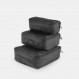 Lots de 3 sacs cubiques de rangement Matador Packing Cube 3-Pack - Noir