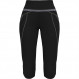 Pantalon corsaire de randonnée léger Crazy Mid-Short Exit Woman - Noir/ Black