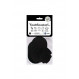 Patchs réparation tout textile FabPatch Stretch Yönmusta-Noir