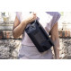 Sacoche de guidon légère et imperméable Ortlieb Sling-Bag Metrosphere - Noir/Black Embossed