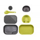 Kit repas de camping légers et compact Wildo Camp-A-Box Complete - Lime