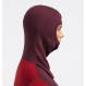 Aclima WarmWool Hood Sweater W/Zip Woman - Bordeaux/ Fig/Red Dahlia
