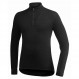 Woolpower Zip Turtleneck 200 Noir / Black