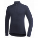 Woolpower Zip Turtleneck 200 Bleu / Dark Navy