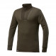 Woolpower Zip Turtleneck 200 Vert / Pine Green