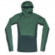 Sous-vêtement en laine mérinos manches longues Devold Tuvegga Merino Hoodie Woman - Vert/Woods
