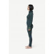 Sous-vêtement en laine mérinos manches longues Devold Tuvegga Merino Hoodie Woman - Vert/Woods