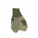 Devold Svalbard Wool Mitten - Olive/offwhite