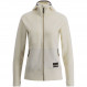 Veste fine et chaude femme en laine mérinos Lundhags Tived Merino Hoodie W-Blanc/White