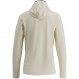 Veste fine et chaude femme en laine mérinos Lundhags Tived Merino Hoodie W-Blanc/White