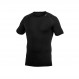 T-Shirt  en laine mérinos Woolpower Tee Lite Noir/Black