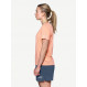 Tee-shirt léger laine mérinos Devold Active Stamp Tee Woman - Sunrise