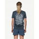 Tee-shirt léger laine mérinos Devold Active Stamp Tee Woman - Night