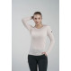 Tee-shirt manches longues fin 100% laine mérinos Devold Breeze Merino 150 Shirt Woman - Blanc/White