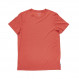 Tee-shirt léger manches courtes 100 % laine mérinos Devold Classic Tee Man - Rouge/Cayenne