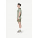 Tee-shirt léger manches courtes Devold Endurance Merino 130 T-Shirt Man - Vert Olive/Fog