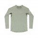 Tee-shirt très léger manches longues Devold Endurance Merino 130 Shirt Woman - Vert Olive/Fog