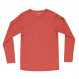 Tee-shirt manches longues fin 100 % laine mérinos Devold Breeze Merino 150 Shirt Man - Cayenne