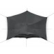 Abri ultraléger en Silpoly Liteway Illusion Duo Tent - Gris
