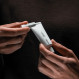 Lot de deux tubes de dentifrice vides rechargeables Matador Refillable Toothpaste Tubes - Blanc/Noir