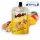 Compote énergétique pour le trail et la randonnée Baouw Purée Bio Mangue Passion Gingembre