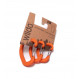 Wildo Accessory Carabiner 3 Set Orange