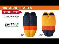 Doublewide Synthetic System Bags with Flex Pad Sleeve - Cabin Creek, Big Creek
