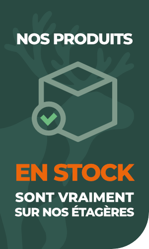 Nos produits en stock sont réellement sur nos étagères