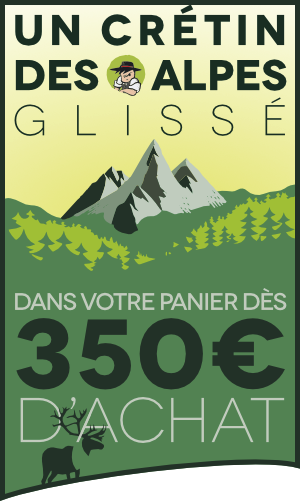 Aventure Nordique glisse un crétin dès 350 € d'achat
