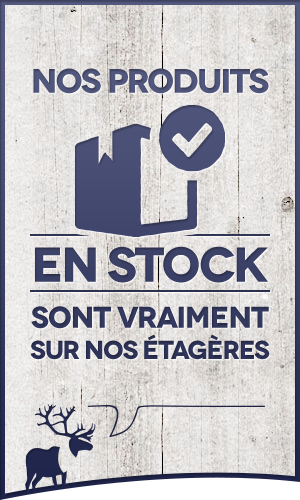 Nos produits en stock sont réellement sur nos étagères